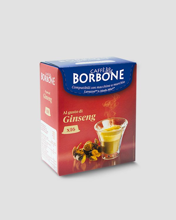 Immagine principale: 16 Capsule Caffè al Ginseng compatibili Lavazza A Modo Mio Caffè Borbone