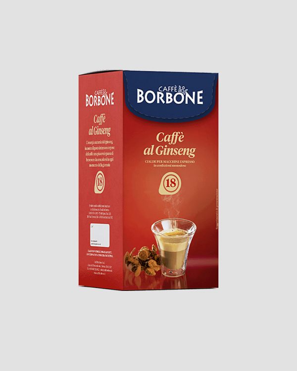 Immagine principale: 18 Cialde Caffè al Ginseng ESE 44mm Caffè Borbone