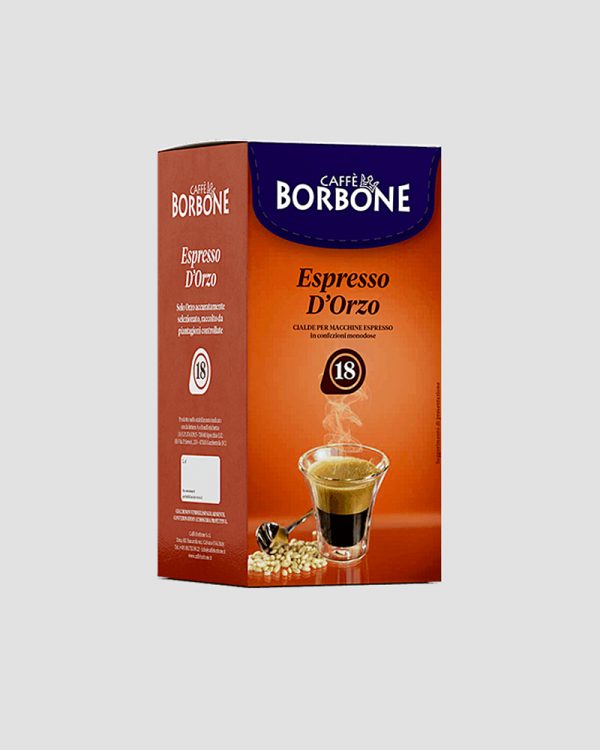 Immagine principale: 18 Cialde Espresso d’Orzo ESE 44mm Caffè Borbone