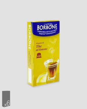 Immagine principale: 60 Capsule Tè al Limone compatibili Nespresso Caffè Borbone